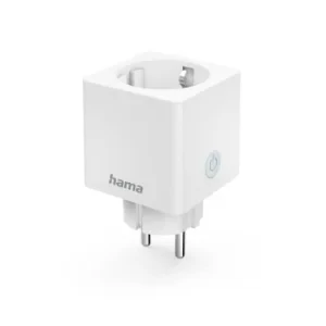 Adaptor Priza Inteligenta Hama Mini WLAN Socket for Voice/App Control for Retrofitting 3,680 W 16 176573 Alb