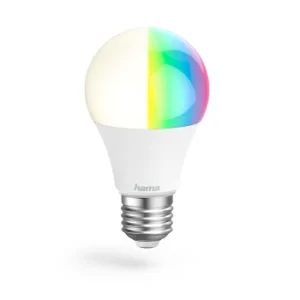 WLAN LED Lamp, E27, 10W, RGBW, Dimmable, Bulb, for Voice / App Control