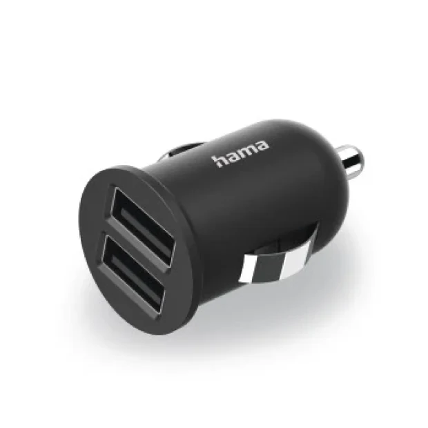2-Port USB Charger for Cigarette Lighter, Charging Adapter for Car, 2.4 A /