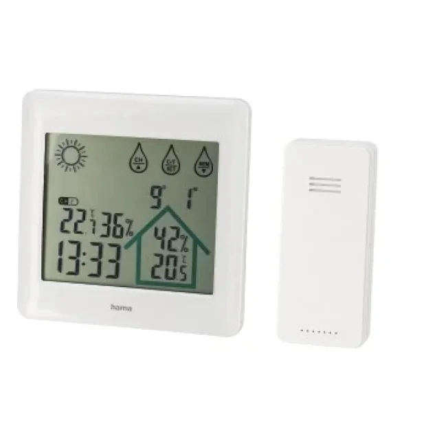 &quot;Action&quot; Weather Station, white