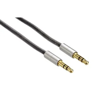 &quot;AluLine&quot; Connecting Cable, 3.5 mm jack, plug - plug, stereo, 2 m