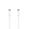 Antenna Cable, Coax Plug - Coax Socket, 7.5 m, 90 dB
