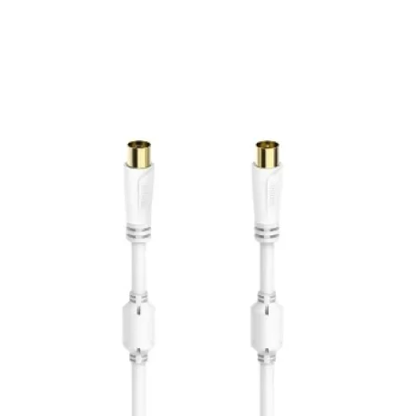 Antenna Cable, Coax Plug - Coax Socket, gold-plated, 10.0 m, 100 dB