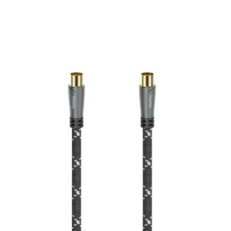 Antenna Cable, Coax Plug - Coax Socket, Metal, Gold-Plated, 10.0 m, 120 dB