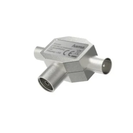 Antenna Splitter, Coax Connector – 2 Coax Plugs, Metal