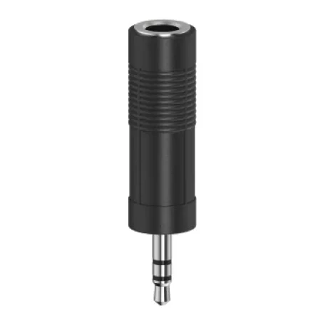 Audio Adapter, 3.5 mm Jack Plug - 6.3 mm Jack Socket, Stereo