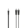 Audio Cable, 3.5 mm Jack Plug - 2 RCA Plugs, Stereo, 5.0 m