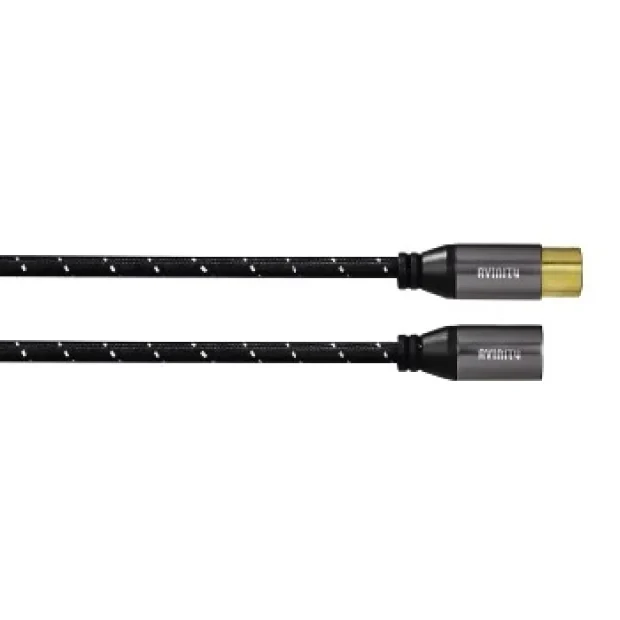 Audio Cable, XLR Plug - XLR Socket, Fabric, gold-plated, 1.5 m