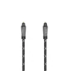 Audio Optical Fibre Cable, ODT Plug (Toslink), Metal, 1.5 m