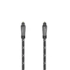 Audio Optical Fibre Cable, ODT Plug (Toslink), Metal, 3.0 m