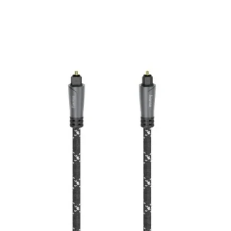 Audio Optical Fibre Cable, ODT Plug (Toslink), Metal, 3.0 m