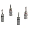 Banana Plug, silver-plated, set of 4