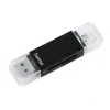 &quot;Basic&quot; USB 2.0 OTG Cardreader, SD/microSD, black