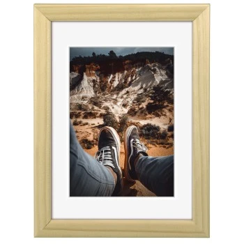 "Bella" Wooden Frame, natural-coloured, 20 x 30 cm thumb