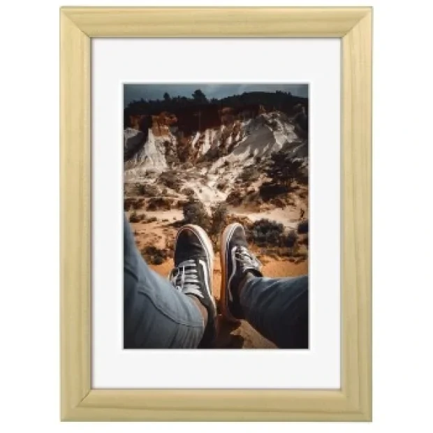 &quot;Bella&quot; Wooden Frame, natural-coloured, 20 x 30 cm