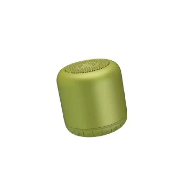 Bluetoothr &quot;Drum 2.0&quot; Loudspeaker, 3,5 W, yellow-green