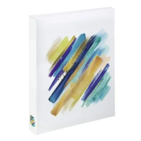 &quot;Brushstroke&quot; Mini Slip-in Album for 24 photos w. a size of 10x15 cm, blue