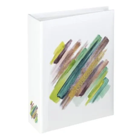 "Brushstroke" Minimax Album for 100 Photos with a size of 10x15 cm, green