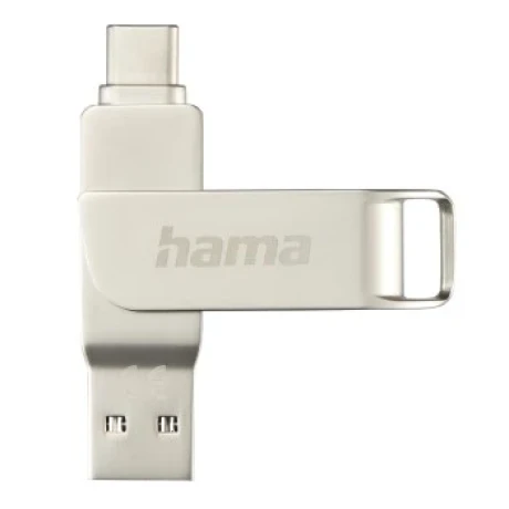 &quot;C-Rotate Pro&quot; USB Stick, USB-C 3.1/3.0, 512GB, 100MB/s, silver