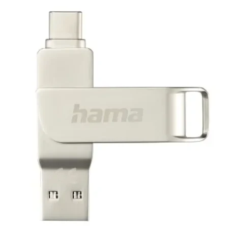 &quot;C-Rotate Pro&quot; USB Stick, USB-C 3.1/3.0, 512GB, 100MB/s, silver