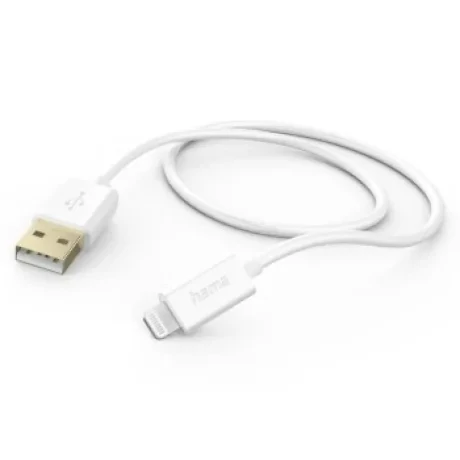 Charging Cable, USB-A - Lightning, 1.5 m, white