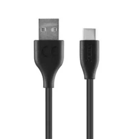 Charging Cable, USB-A - USB-C, 1.5 m, black
