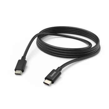 Charging Cable, USB-C - USB-C, 3 m, black thumb