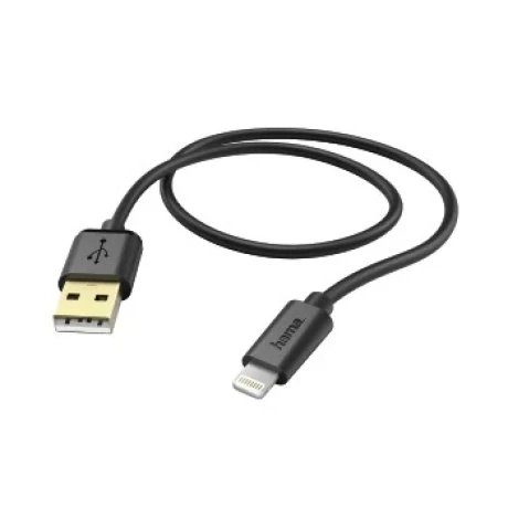 Charging/Data Cable, Lightning, 1.5 m, black