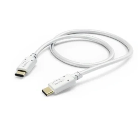 Charging/Data Cable, USB Type-C - USB Type-C, 1.0 m, white