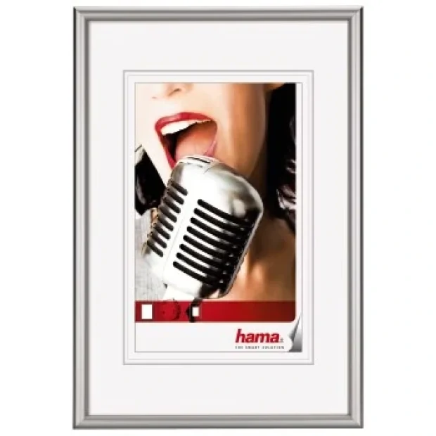&quot;Chicago&quot; Aluminium Frame, silver, 13 x 18 cm