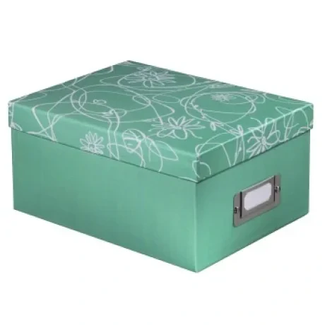 "Decori II" Photo/Gift Box for 700 Photos with a size of 10x15 cm, mint