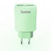 &quot;Design Line&quot; Charger, 2x USB, 3.4 A, green
