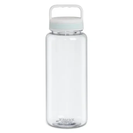 Drinking Bottle, 1250ml, Leak-proof, Handle, Screw Cap, transparent