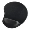 &quot;Ergonomic&quot; Mouse Pad, black