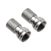 F Plug, 5.5 mm, screwable, 2 pieces