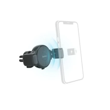 &quot;FC10 Flex-Set&quot; Car Mobile Phone Charger, 10 W, Wireless, QI Charge, anthra