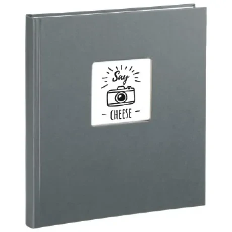 “Fine Art" Bookbound Album, 29 x 32 cm, 50 white pages, grey