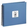 &quot;Fine Art&quot; Spiral Album, 28 x 24 cm, 50 Black Pages, azure