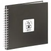&quot;Fine Art&quot; Spiral Album, 28x24 cm, 50 white pages, black