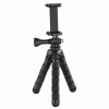 &quot;Flex&quot; Mini-Tripod for Smartphone and GoPro, 14 cm, black