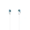 &quot;Flexi-Slim&quot; Network Cable, CAT 6a, 10 Gbit/s, U/UTP, 0.75 m