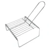 Grill Grid with Feet, 23 x 23 cm, extendable up to 40 cm