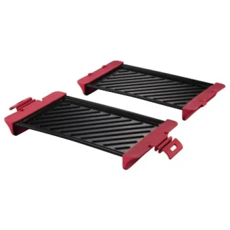 Grill Plate for Microwave, up to 900W, 29.5 x 15.1 x 5.8 cm, 2 pcs