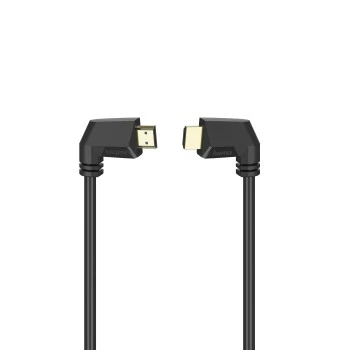 High-speed HDMItm cable, plug - plug, 90°, Ethernet, gold-plated, 1.5 m thumb