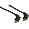 High Speed HDMItm Cable, plug - plug, 90°, Ethernet, gold-plated, 1.5 m