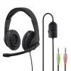 &quot;HS-P200&quot; PC Office Headset, Stereo, black