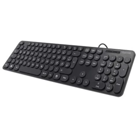 &quot;KC-500&quot; Keyboard, Cabled, black, ROU