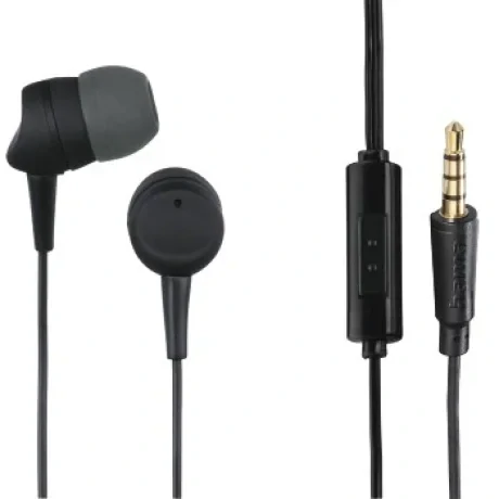 &quot;Kooky&quot; Headphones, In-Ear, Microphone, Cable Kink Protection, black