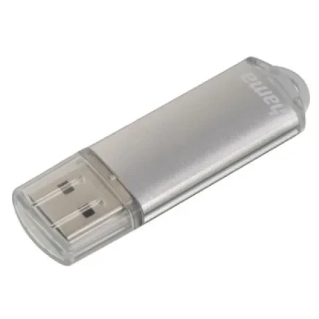 &quot;Laeta&quot; USB Flash Drive, USB 2.0, 128 GB, 15 MB/s, silver