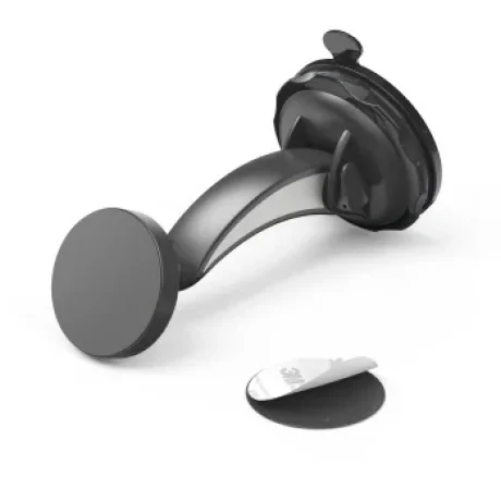 &quot;Magnet&quot; Car Mobile Phone Holder with Suction Cup, 360-degree Rotation, Uni